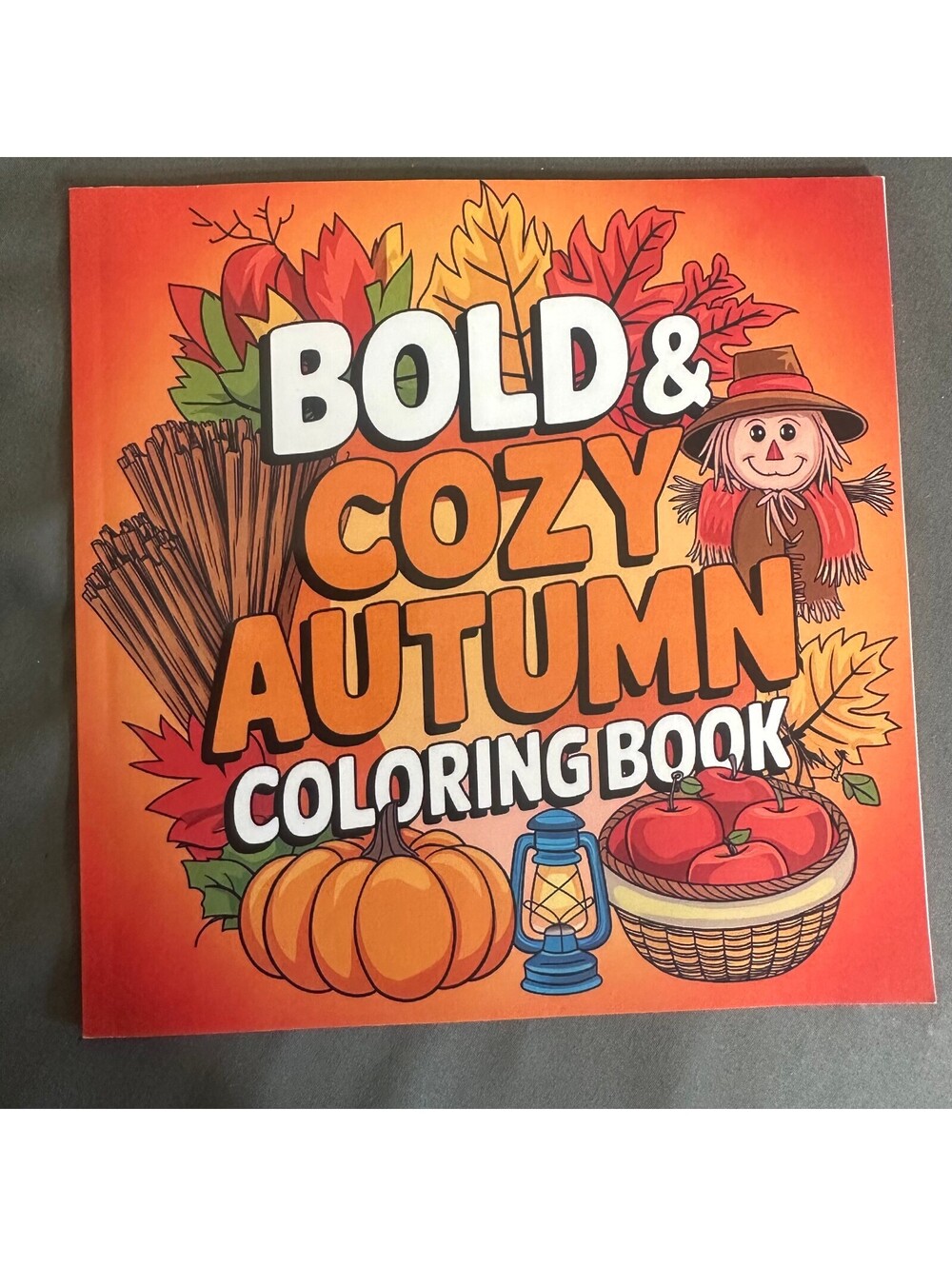 Bold & Cozy Autumn Coloring Book